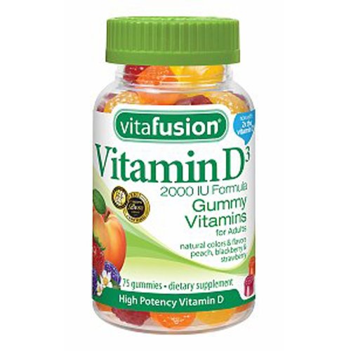 Vitafusion Vitamin D 2000 IU Adult Gummies, 275 Count