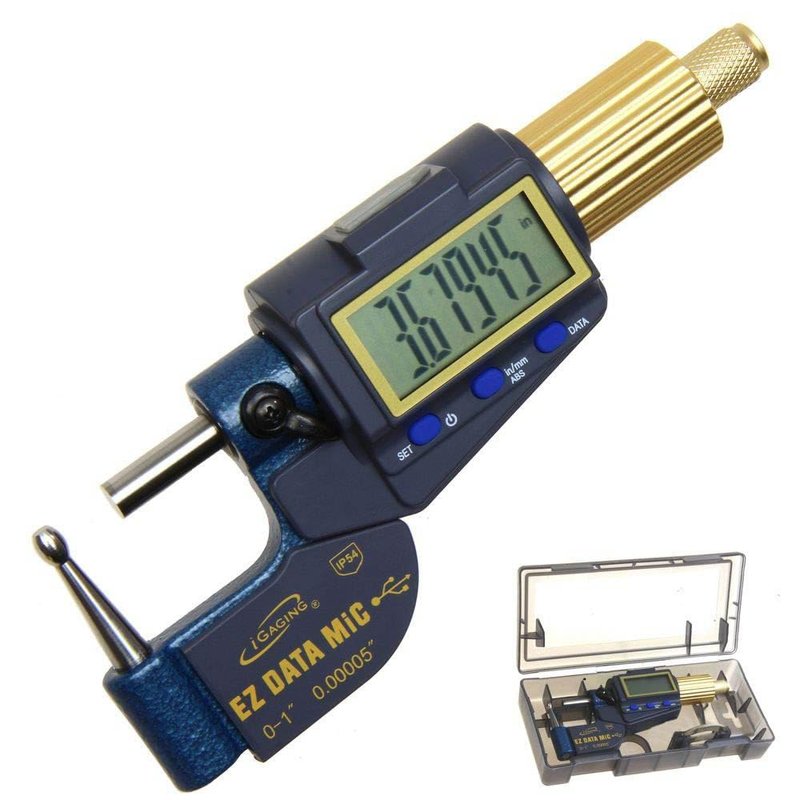 iGaging Reloading Micrometer Tube Ball Spherical Anvil 0-1