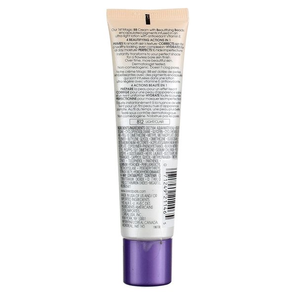 L'oreal Studio Secrets Magic BB Cream, Light - 1 Oz, Pack of 2