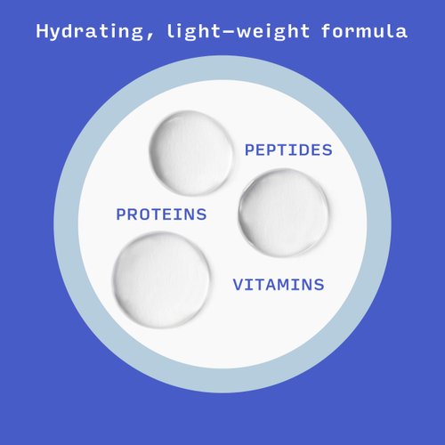 V&Co. Beauty Straight Hair Moisturizing Shampoo with Peptide Technology, 12 oz