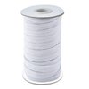 1/2 Inch Elastic Bands for Sewing, 50 Yards Length Flat Stretch Elastic Cord for Crafts DIY Sewing (White)