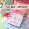 PASEMM 24pcs Little Girl Jewel Rings in Box, Adjustable, No Duplication Kids Play Ring,Pretend Play and Dress Up Ring for 4-12 Year Old Girl Birthday Gifts, 3 4 5 6 7 8 9 10 11 12 Year Old Girl Toy