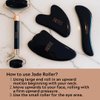 Jade Roller for Face, Jade Gua Sha SkinCare Face Roller, Gua Sha Facial Tools, Face Massager, Skin Care Tools & Facial Beauty Products, Guasha Tool for Face