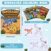 Fulmoon 24 Pieces Mini Dinosaur Coloring Books, Dino Painting Drawing Book Small Color Booklets Party Favors Coloring Book Designs Creative Activity Birthday Party Supplies