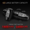 Xnet Wilk Wireless Tattoo Gun Machine Brushless Motor Straight Drive Bar - 2400mAh & Extra 1800mAh Batteries Rotary Tattoo Cartridge Pen with Digital Display for Professional Tattoo Artists& Beginners