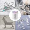 18 Gauge Silver Jewelry Wire with 4 in 1 Plier modacraft 65FT Christmas Ornaments Crafts Wire 1 MM Tarnish Resistant Copper​Beading Wire for Jewelry Making Supplies Indoor Christmas Decorations