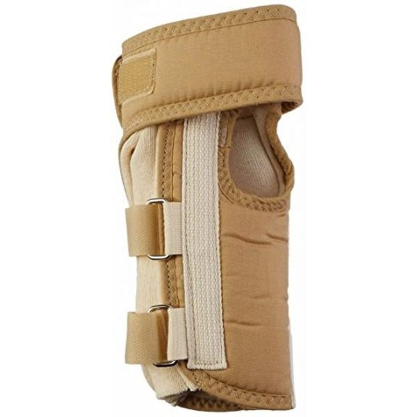 Rolyan 79296 D-Ring Wrist Brace with MCP Support, Left, Medium