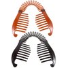 minkissy Banana Clip for Thick Curly Hair Ponytail Holder Plastic Hair Comb Clips Styling Tools Hair Accessories for Women Girls 4Pcs
