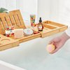 Spa Gifts for Women, Gift Set, Self Care Kit, Birthday Gifts, 5pc Rose Bath Sets Include Massage Oil, Bath Bomb, Salt Scrub, Soap, Hand Cream, Mothers Day Gifts for Mom