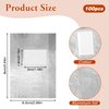 100 Pcs Foil Nail Wraps Nail Polish Remover Soak Off Foils Cotton Pads Gel Polish Remover with Pre-attached Lint Free Pad Gel Nail Polish Remover Wraps for Removing Nail Polish