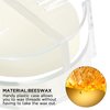 Maitys 2 Pieces Thread Wax Thread Conditioner Beeswax for Sewing Thread Beeswax Thread Conditioner for Quilting Sewing Strengthening Line Embroidery Wax for Thread (Colorless)