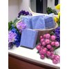 Generic EDMIS (4 PIECES) Natural Blueberry Soap Organic Natural Soap Organic Bar Soap Set Naturals Organic Soap Bar Soap Handmade Organic Handmade Soap Chemical Free Bar Soap Natural Organic Soap