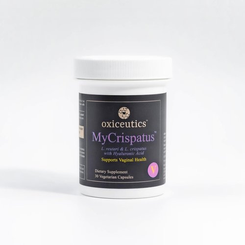 MyCrispatus™ Probiotic – High CFU L. crispatus + L. reuteri LRDR™ + Hyaluronic Acid – by Dr. William Davis – Dual Use: Oral & Fermented Dairy – 30 Veg Capsules