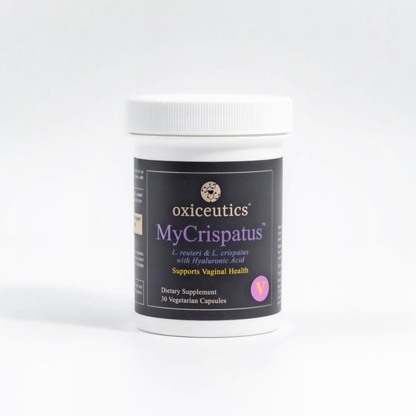 MyCrispatus™ Probiotic – High CFU L. crispatus + L. reuteri LRDR™ + Hyaluronic Acid – by Dr. William Davis – Dual Use: Oral & Fermented Dairy – 30 Veg Capsules