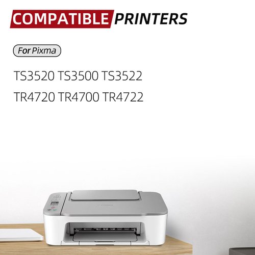 PG-275XL/CL-276XL Ink Cartridges Replacement for Canon 275 and 276 Ink Cartridges for Canon 275 276 for PIXMA TS3500 TS3522 TR4700 TR4722 Printer