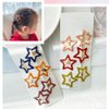 Pinksee 12 Pcs Metal Snap Hair Clips Star Hair Barrettes Hair Accessories for Women Girls