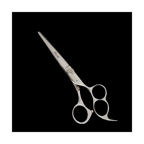 Kashi C-108D Japanese Cobalt Steel Cutting 3 Ring 5.5" Salon Hair Shears