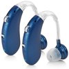 Digital Hearing Amplifier Pair - Rechargeable -Operated BTE Personal Sound Assist Device with 2 Modes, Volume Control & Noise Cancelling, Behind-The-Ear Aids for Adults and Seniors