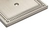 Franklin Brass W35068-SN-C Classic Beaded Quad Switch Wall Plate/Switch Plate/Cover, Satin Nickel