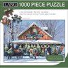 Lang Companies, Christmas at The Flower Market 1000 Piece Puzzle