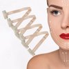 Facelift Bands with Clips, 4Pcs Instant Face Hair Bands with Clips for Girls, Reusable Hairpin Facial Lifting Bands Invisible Facelift Patch Straps, Adjustable Elastic Band