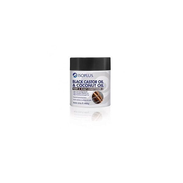 Isoplus Black Castor Oil & Coconut Oil Hair & Scalp Conditioner 5.25 oz