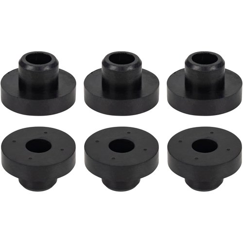 BlueStars 46-6560 Fuel Tank Grommet Bushing - For MTD Troy Bilt 735-0149 935-0149 104047 46-6560 Tecumseh Craftsman Generator Lawn Mower 33679 25 313 01-S - Pack of 6