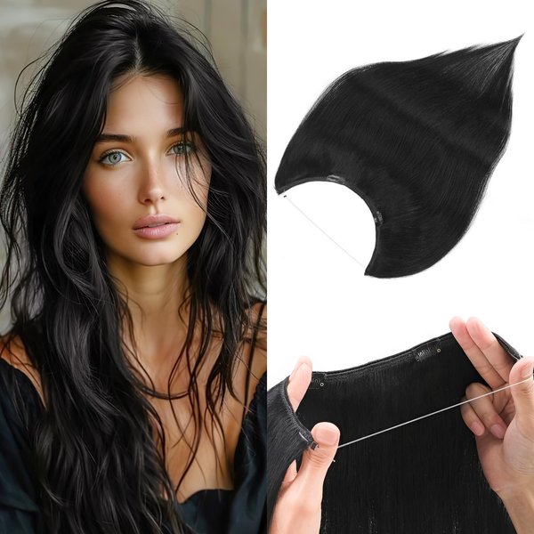 Halo Hair Extensions Real Human Hair,S-noilite Halo Hair Extensions,Halo Hair Extension for Women,100% Human Hair Halo Extensions,Halo Hair 70g/20inch 12P613 Golden Brown Mixed Bleach Blonde