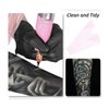 Tattoo Plastic Sleeves, 100 Packs Disposable Tatto Cord, Covers Hook Sleeves Bags for Tattoo Machine Plastic, Pink