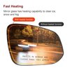 Passenger Side Mirror Glass Replacement Heated Compatible with Toyota RAV4 2016 2017 2018 Mirror - Mirror For Toyota RAV4 Mirrors Side Mirrors for Toyota RAV4 Passenger Mirror With Rear Holder