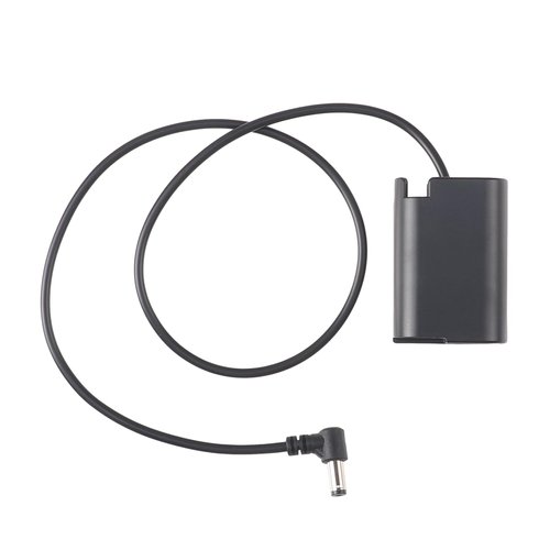 FocusFoto DC Male Plug to DMW-BLK22/DMW-DCC17 Decoded Dummy Battery Power Adapter Cable for Panasonic Lumix S5 DC-S5 S5II S5M2 DC-S5K S5GK G9 G9II G9M2 GH5II GH5M2 GH6 Camera