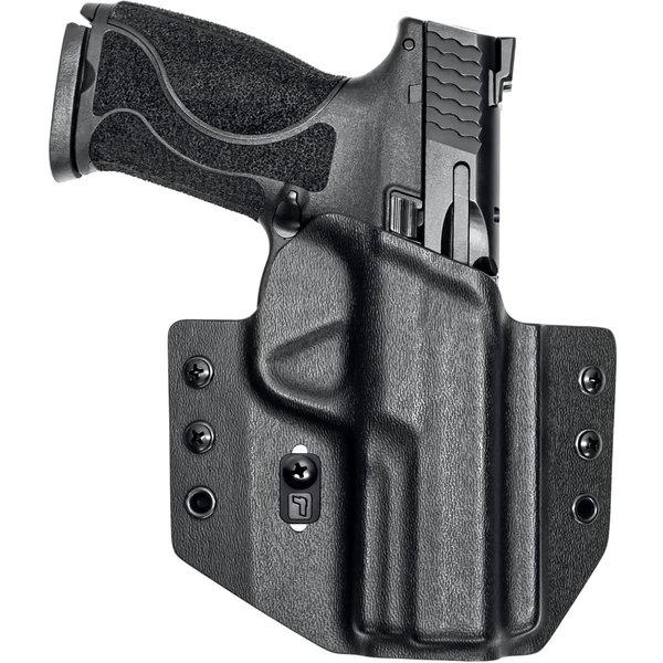 Tulster OWB Contour Holster in Right Hand fits: M&P / M2.0 4" / 4.25" 9/40 | Optic Compatible Outside The Waistband Concealed Carry Kydex Holster