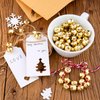 Zhanmai 200 Piece Jingle Bells, 1/2 Inch Craft Bells Bulk, Christmas Bells for Crafts DIY Bells for Wreath, Holiday Home and Christmas Decoration (Silver/Gold)