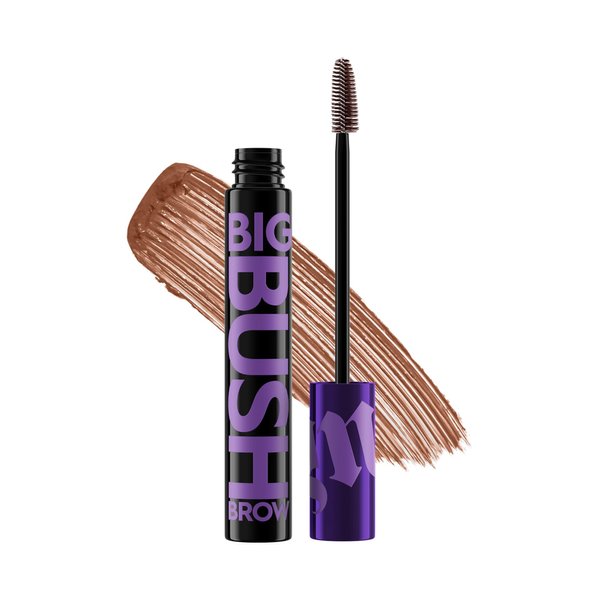 Urban Decay Big Bush Volumizing Tinted Brow Gel (Gingersnap - Auburn), Waterproof, Smudge-Resistant, Flake-Resistant, Buildable Brow Gel Fibers, Up to 24 HR Hold - 0.19 fl oz