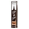 NYX PROFESSIONAL MAKEUP Epic Ink Liner, Waterproof Liquid Eyeliner with Vegan Formula - Dark Chocolate (Dark Brown Matte)