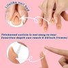 Practice Hand for Acrylic Nails Flexible Bendable Nail Practice Hand with Adjustable Bracket Realistic Silicone Hand Mannequin for Nails for Nails Beginner/Nail Salon (Right Hand,Light Brown)