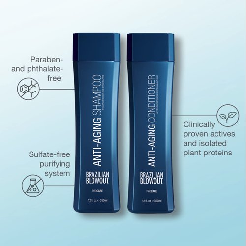 Brazilian Blowout Anti Aging Shampoo 12 fl oz