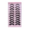 Wffenhefragrance Multipack False Eyelashes| Lengthening Wisps in 10 Assorted Lengths | Natural to Dramatic Styles | Easy to Apply & Reusable |Suitable for Makeup Enthusiasts