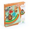 DJECO Puzz & Boom Rainbow Puzzle - Adorable Animal Wooden Puzzle for Toddlers & Preschoolers - Fun & Learning Activity for Family & Friends - Engaging Wooden Toy for Children 18+ Months