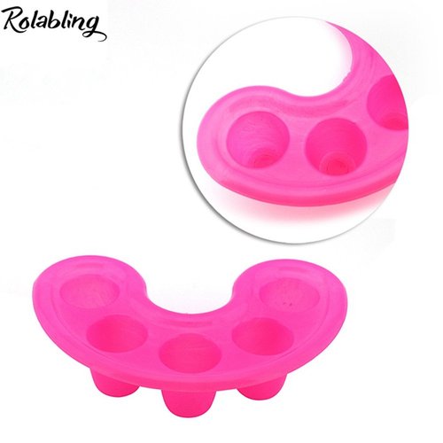 Rolabling Pink/White/Black Manicure Bowl Nail Polish Remove Soaker Bowl Acrylic Nail Treatment Remover Finger Bowl (set-1)
