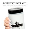 Acrylic Nail Powder for Nails, Super Adhesion Acrylic Nail Powder, Professional Colored Acrylic Nail Powder for Flawless & Beautiful Acrylic Nail Enhancements, Pure White, 32 oz - Joya Mia