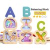 Wooden Alphabet Paired Puzzle for Kids Ages 3-5, ABC Letters Sight Words Puzzles Montessori Toys Educational STEM for Preschool Boys Girls