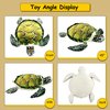 Athoinsu Realistic Stuffed Sea Turtle Soft Plush Toy Ocean Life Tortoise Throw Pillow Valentine's Day Birthday for Toddler Kids, 18''