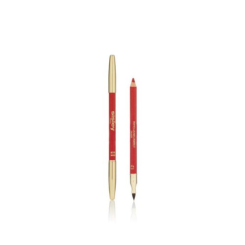 Sisley Phyto-Levres Perfect Lipliner with Lip Brush and Sharpener, 7 Ruby, 0.04 Ounce