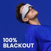 Manta Sleep Mask - 100% Light Blocking Eye Mask, Zero Eye Pressure, Comfortable & Adjustable Sleeping Mask for Women Men, Perfect Blindfold for Sleep/Travel/Nap/Shift Work