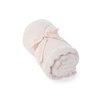Barefoot Dreams CozyChic Scalloped Receiving Blanket - Pink & Tutu,30" x 32"