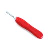 Excel Scalpel Handle #6 Red Plastic Grip - fitting surgical blades #20 thru 25