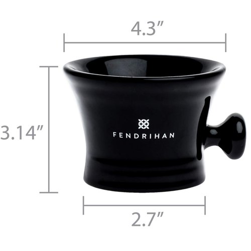 Fendrihan Essential Apothecary Shaving Mug (Black)