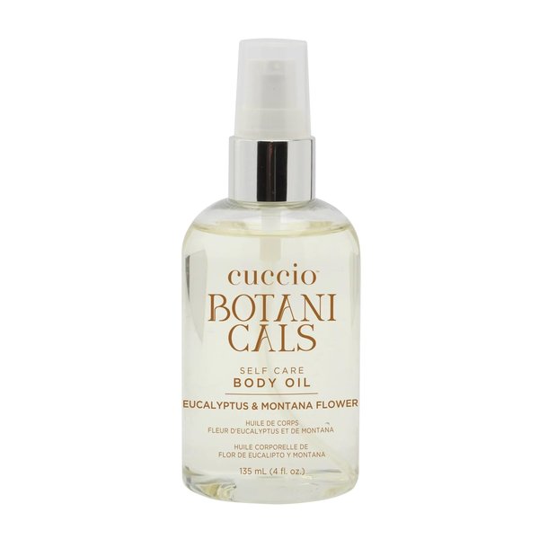 Cuccio Botanicals Body Oil - Eucalyptus and Montana Flower - 4 Fl. Oz
