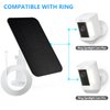 2 Pack Solar Panel Compatible with Ring Spotlight Cam Plus/Pro(Battery), 4W Solar Panel for Ring Camera with 13Ft/4M Cable Power Your Ring Surveillance Cam Continuously, IP65 Waterproof Solar Charger